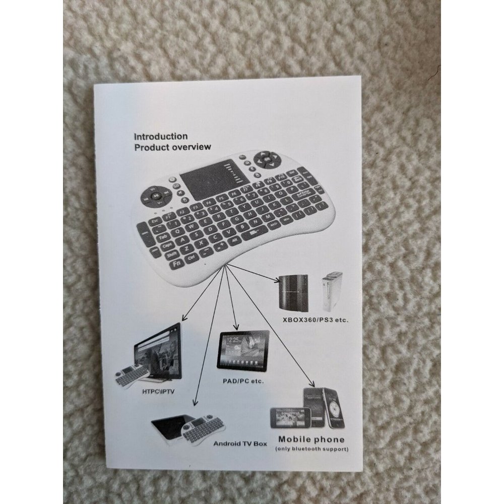 Mini Portable Wireless Keyboard With Touchpad T2 - Picture 4 of 10
